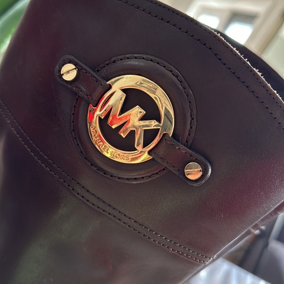 Michael Kors Brown Riding boots 8M (38.5) - Picture 3 of 7